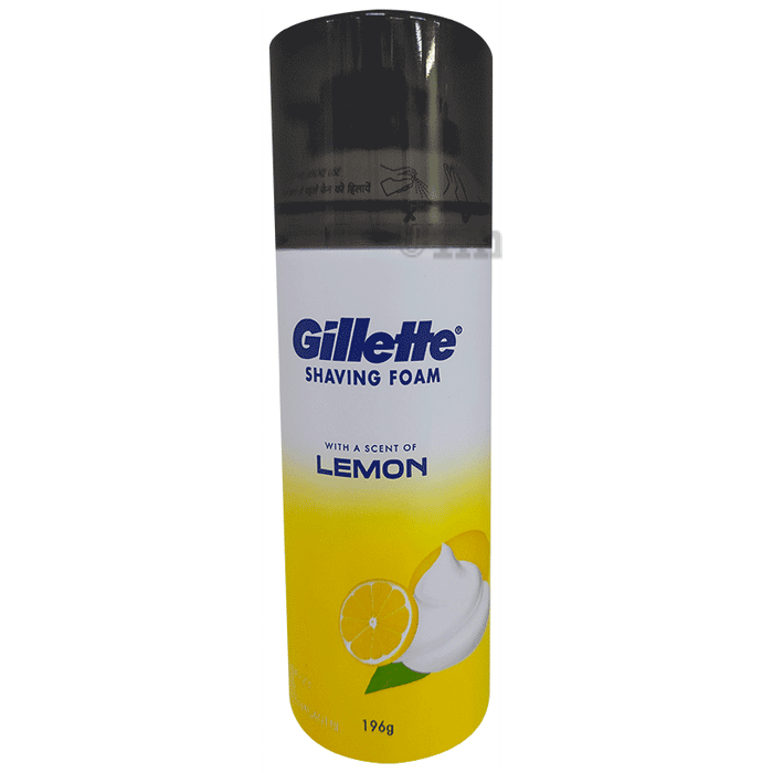 Gillette Lemon Shaving Foam for Men