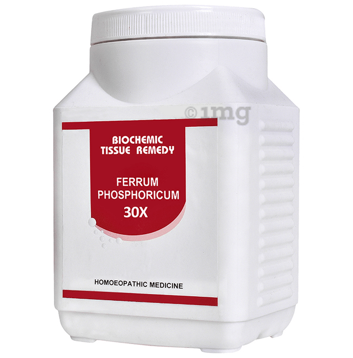 Bakson's Homeopathy Ferrum Phosphoricum Biochemic Tablet 30X