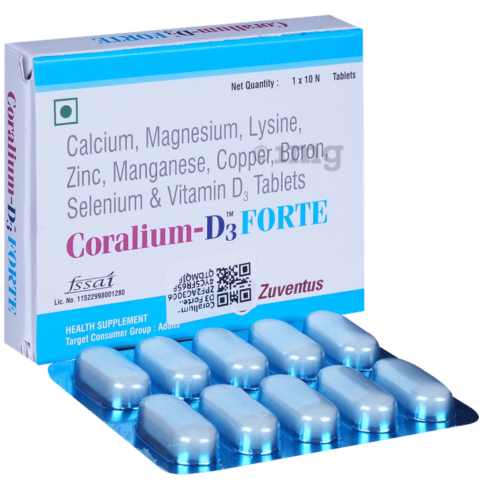 Coralium-D3 Forte Tablet