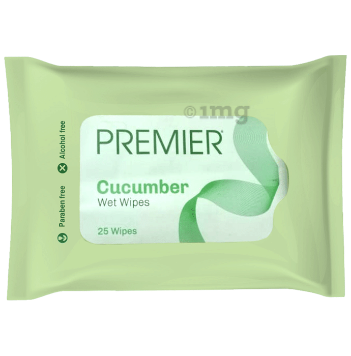 Premier Cucumber Wet Wipe (25 Each)