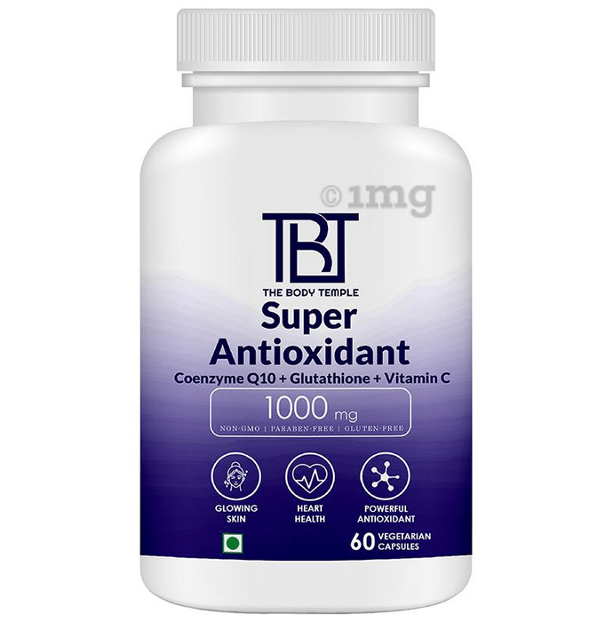 The Body Temple Super Antioxidant 1000mg Veg Capsule
