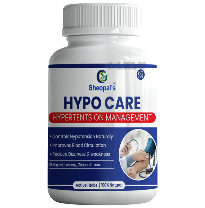 Sheopal's Hypo Care Hypertension Management Capsule