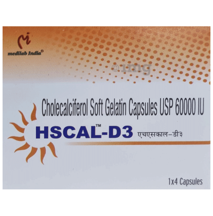 HsCal-D3 Soft Gelatin Capsule