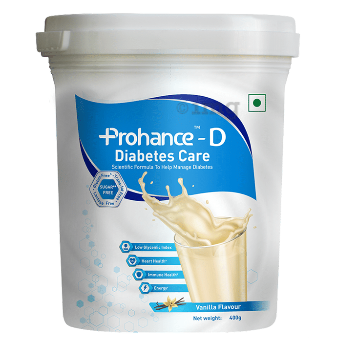 Prohance -D Nutritional Supplement for Diabetes Care | Flavour Vanilla