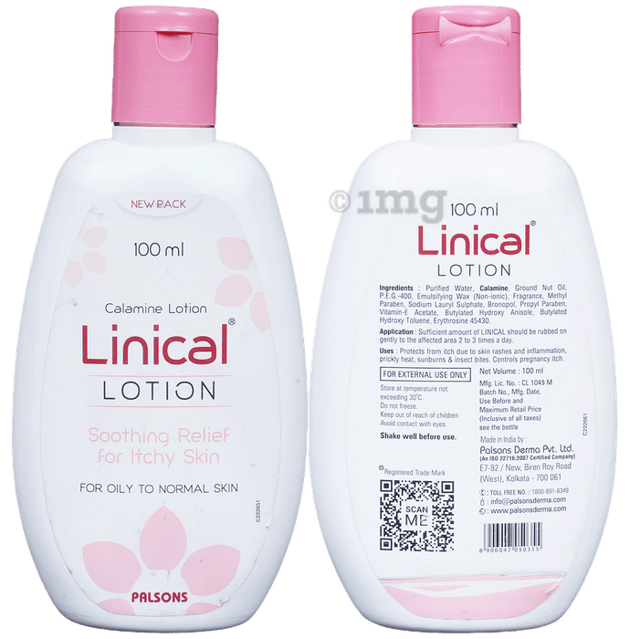 Linical Calamine Lotion For Soothing Relief from Itchy Skin