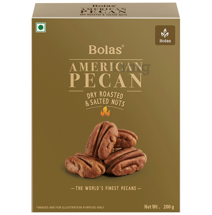 Bolas American Pecan Nuts Dry Roasted & Salted