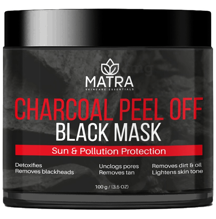 Matra Charcoal Peel Off Black Mask