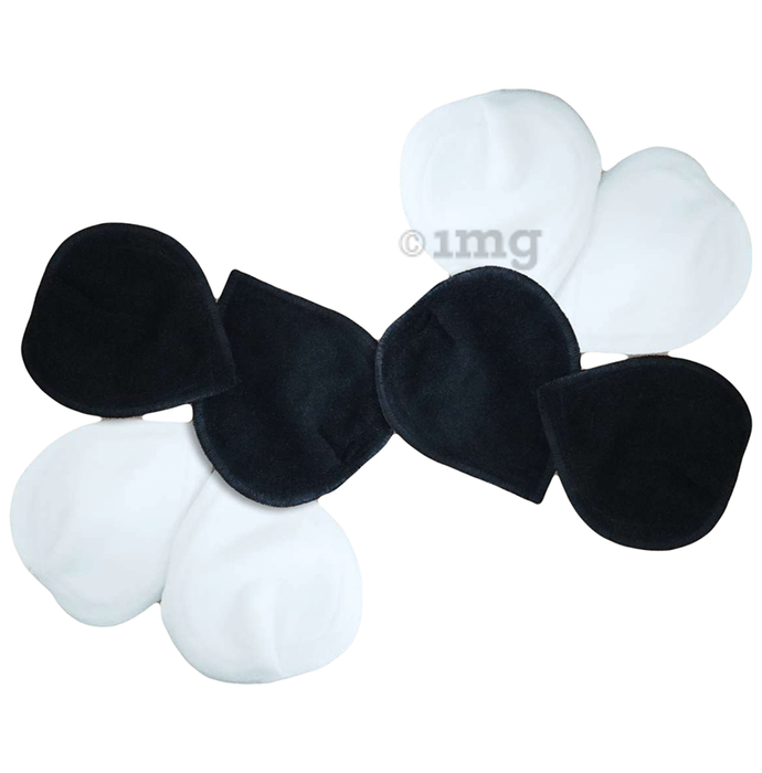 Safepad Breast Pad Black & White