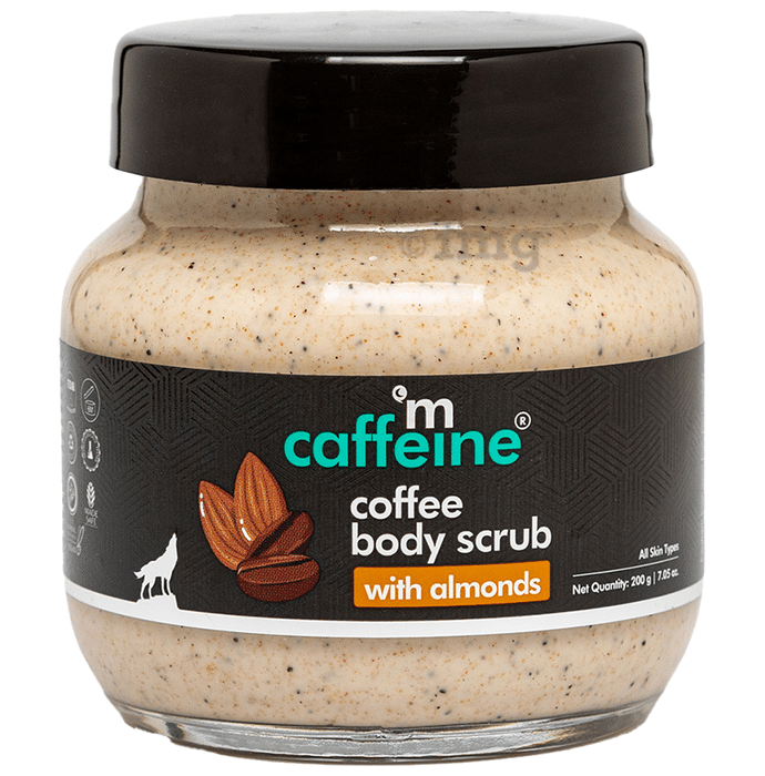 mCaffeine Coffee Body Scrub with Almonds