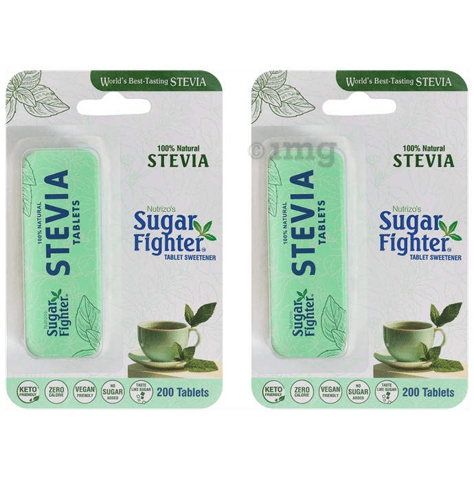 Sugar Fighter Stevia Tablets (200 Each)