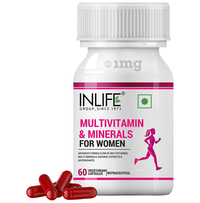 Inlife Multivitamin for Women Capsule with Minerals, Amino Acids & Antioxidants