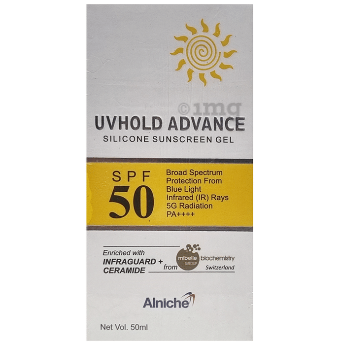 Uvhold Advance Silicon Sunscreen Gel SPF 50 PA++++