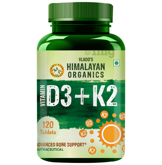 Vlado's Himalayan Organics Vitamin D3 with K2 Tablet