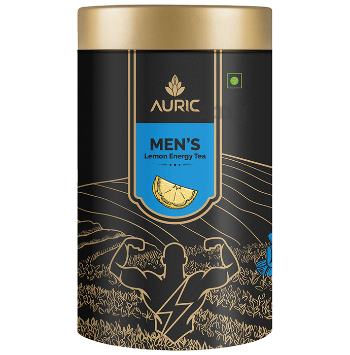Auric Men's Lemon Energy Tea Sachet (1gm Each) Buy jar of 25.0 Sachets