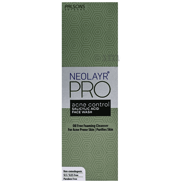Neolayr Pro Acne Control Salicylic Acid Face Wash