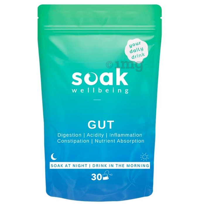 Soak Wellbeing Gut  Powder (1.5gm Each)