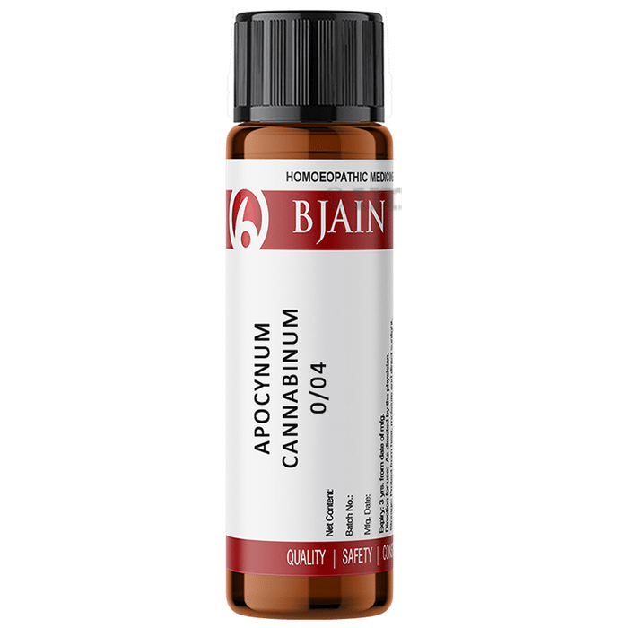 Bjain Apocynum Cannabinum Globules 0/4 LM