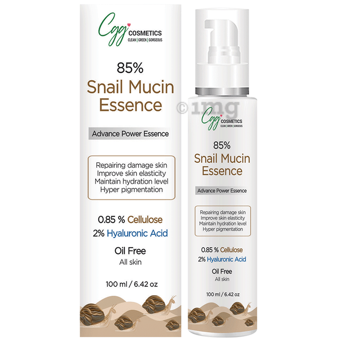 CGG Cosmetics 85% Snail Mucin Essence Snail Cellulose | Oil Free