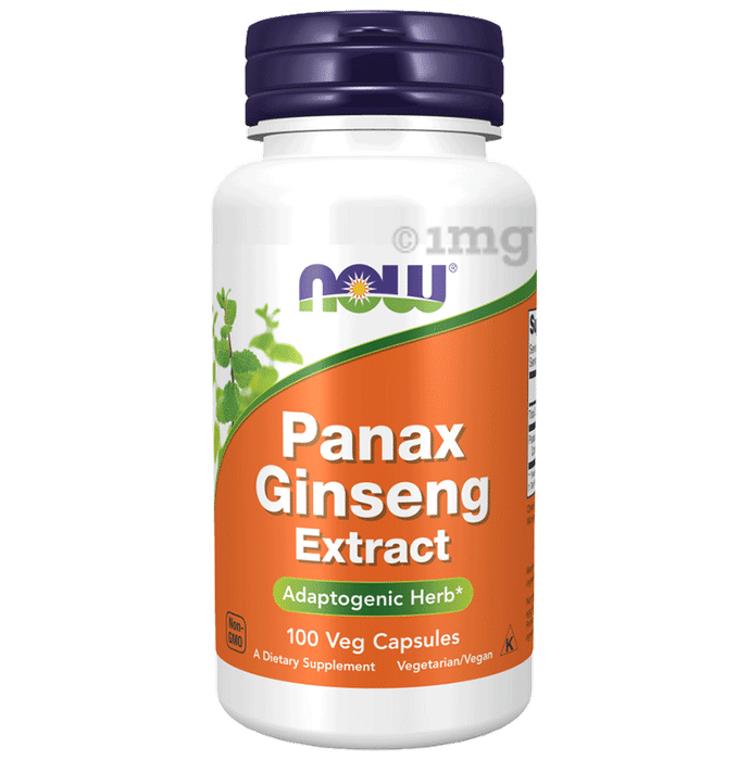 Now Panax Ginseng Extract Veg Capsule