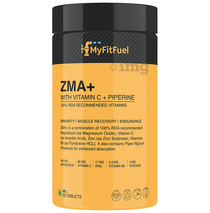 MyFitFuel ZMA+ with Vitamin C & Piperine Tablet