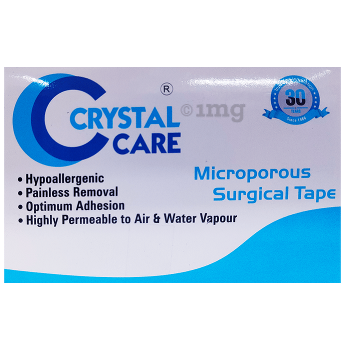 Crystal Care Microporous Surgical Tape 2.5 X 8