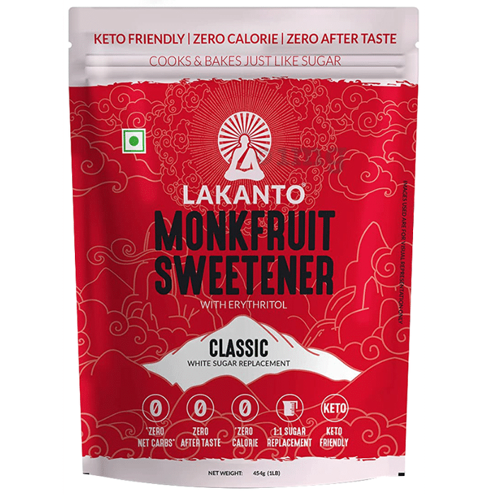 Lakanto Natural Sweetener-Classic Japanese Monkfruit | Sugar free, Zero Calories