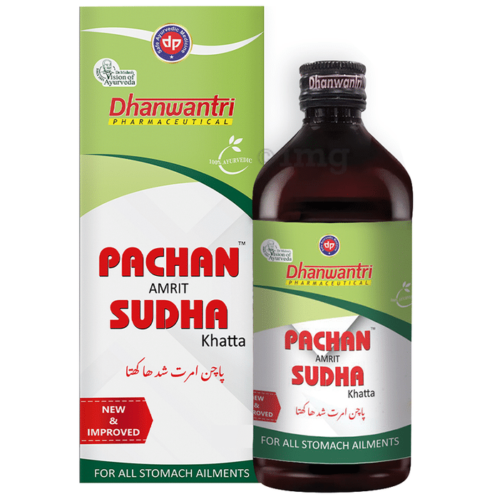 Dhanwantri Pharmaceutical Pachan Amrit Sudha Khatta Tonic