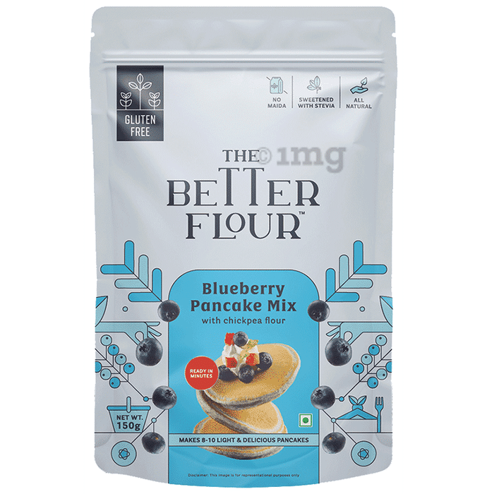 The Better Flour Pancake Mix, Protein Rich & Gluten Free, No Refined Sugar Healthy Mix Pineapple