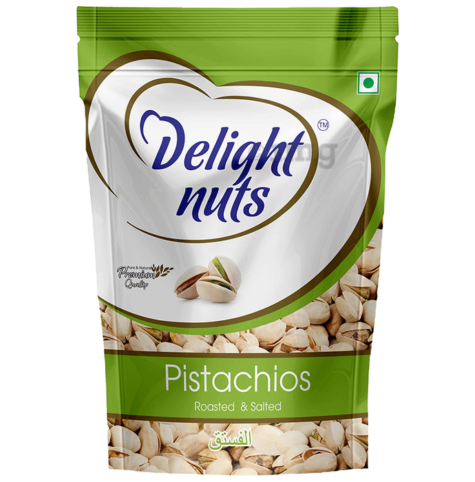 Delight Nuts Roasted & Salted Pistachios Premium Quality
