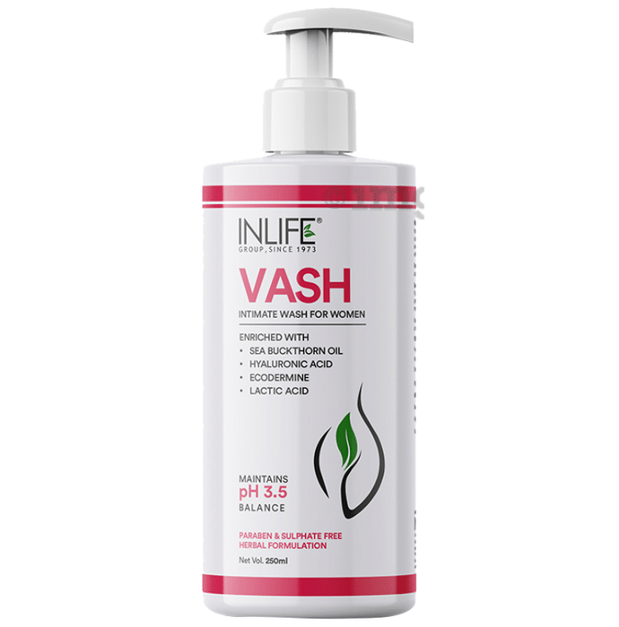 Inlife Vash Intimate Wash for Women with pH 3.5