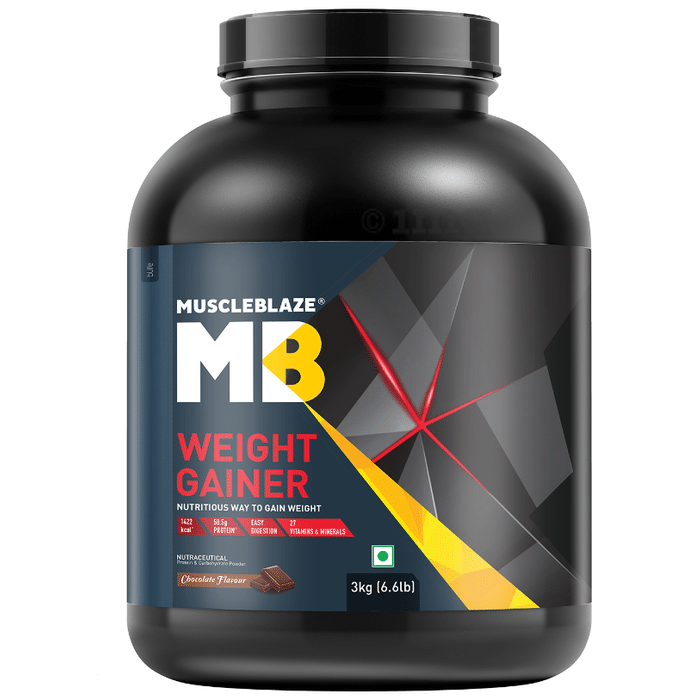 MuscleBlaze Weight Gainer | With Added Digezyme for Muscle Mass ...