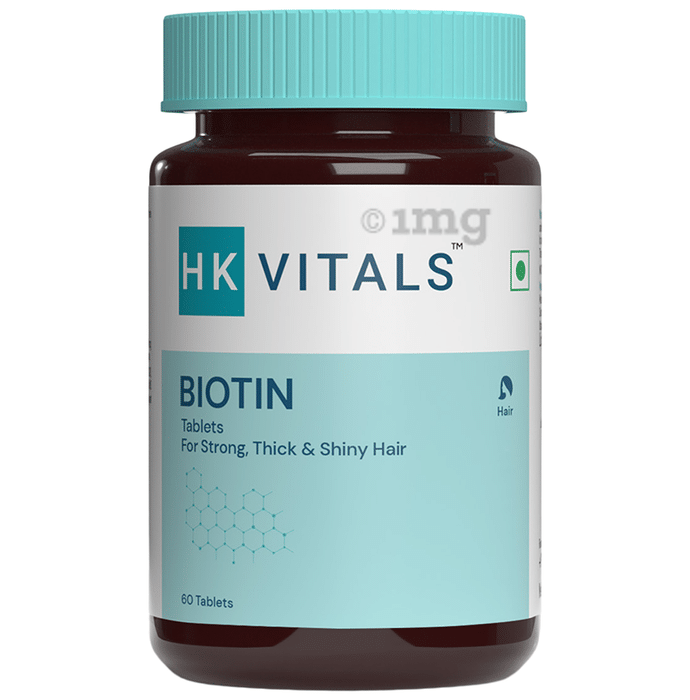 Healthkart HK Vitals Biotin 10000mcg for Hair Health | Tablet
