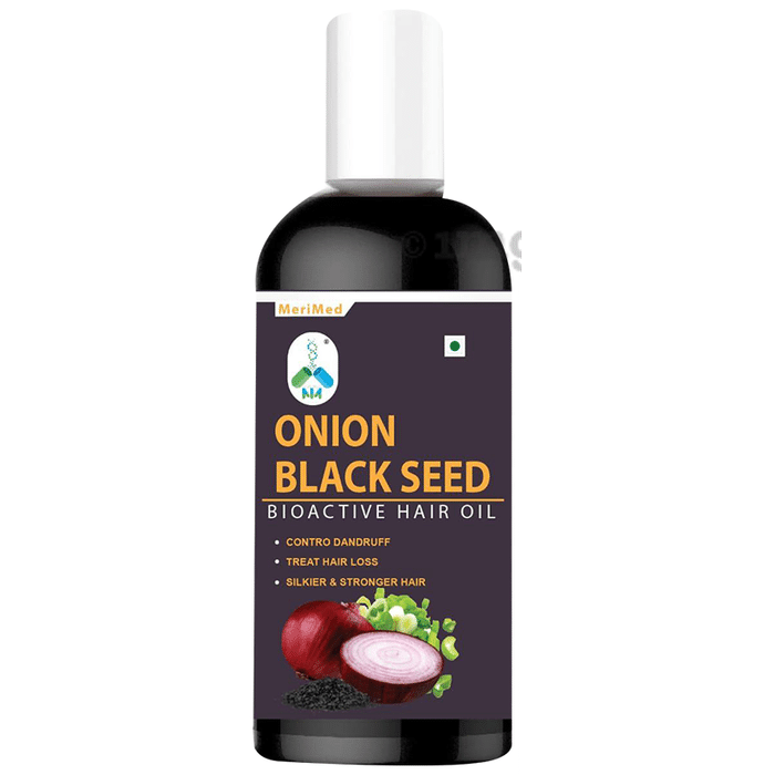 Merimed Onion Black Seed Bioactive Hair Oil