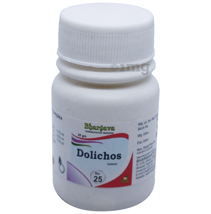 Bhargava  Dolichos No.25 Tablet