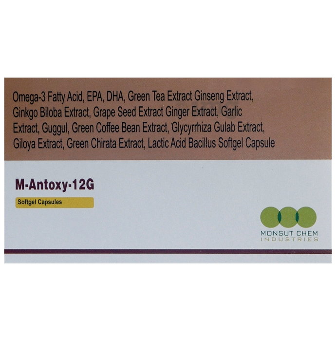 M-Antoxy 12G Softgel Capsule