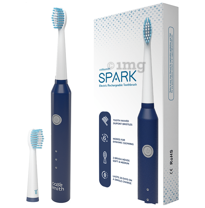 Caresmith Spark Rechargeable Electric Toothbrush Blue