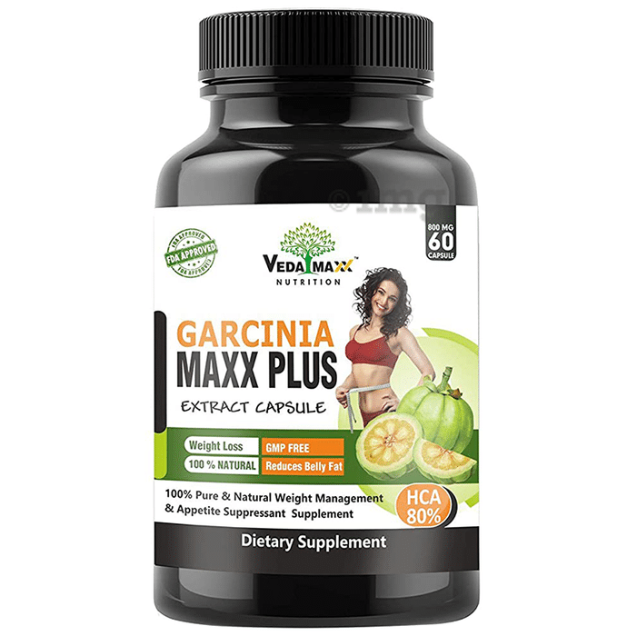 Veda Maxx Nutrition Garcinia Maxx Plus Extract 800mg Capsule