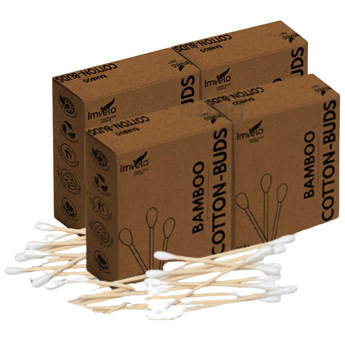 Imvelo Bamboo Cotton-Buds (80 Each)