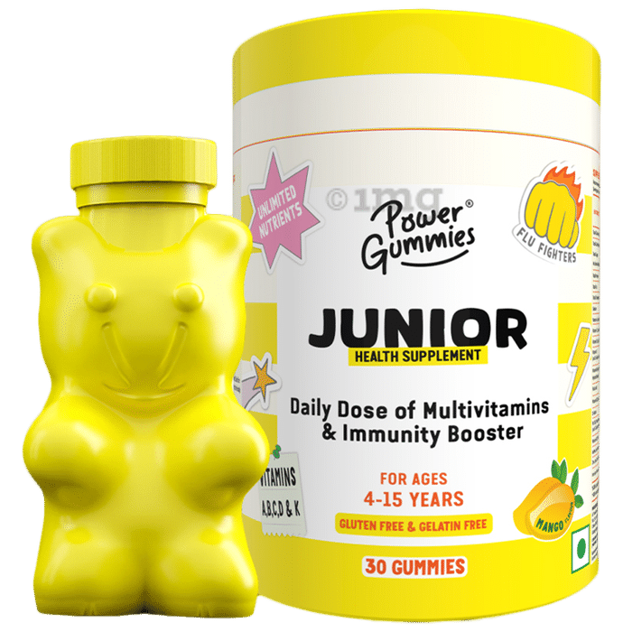 Power Gummies 4-15 Years Junior Health Supplement Gummies