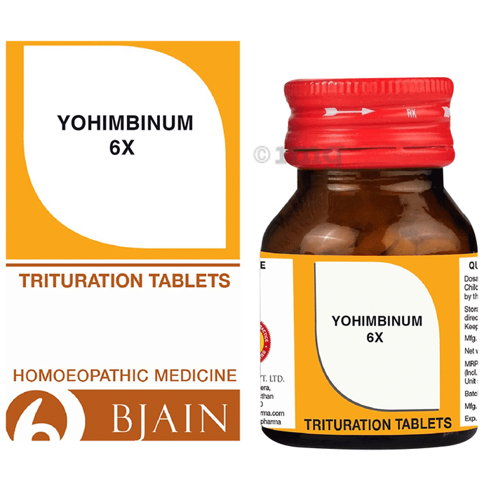 Bjain Yohimbinum Trituration Tablet 6X