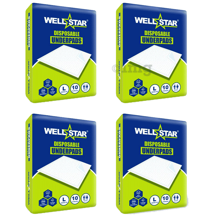 Wellstar Disposable Underpads (10 Each)