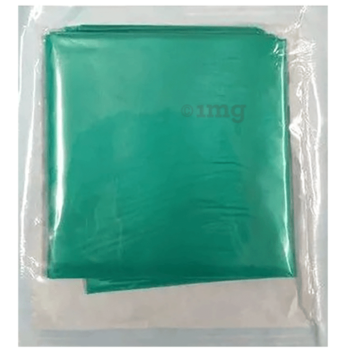 ICP's LDPE Material Elevated Hygiene Experience Bedsheet Blue 100cm
