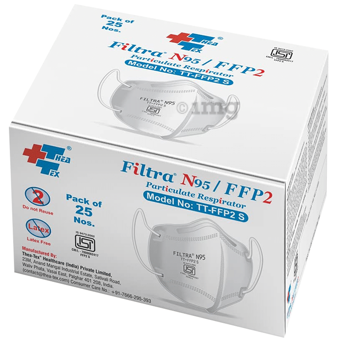 Filtra TT-FFP2 S Ear Loop Face Mask
