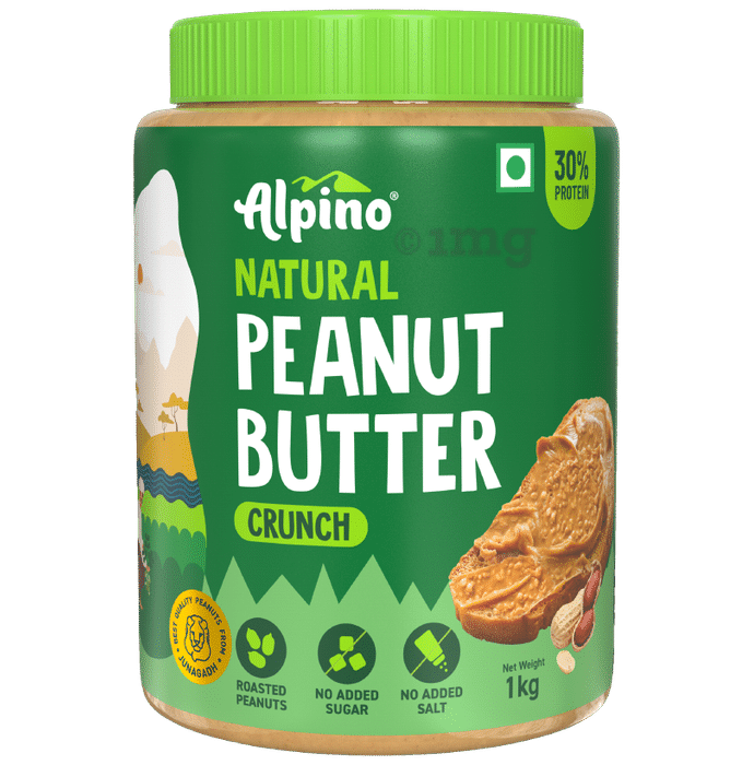 Alpino Natural Crunch Peanut Butter