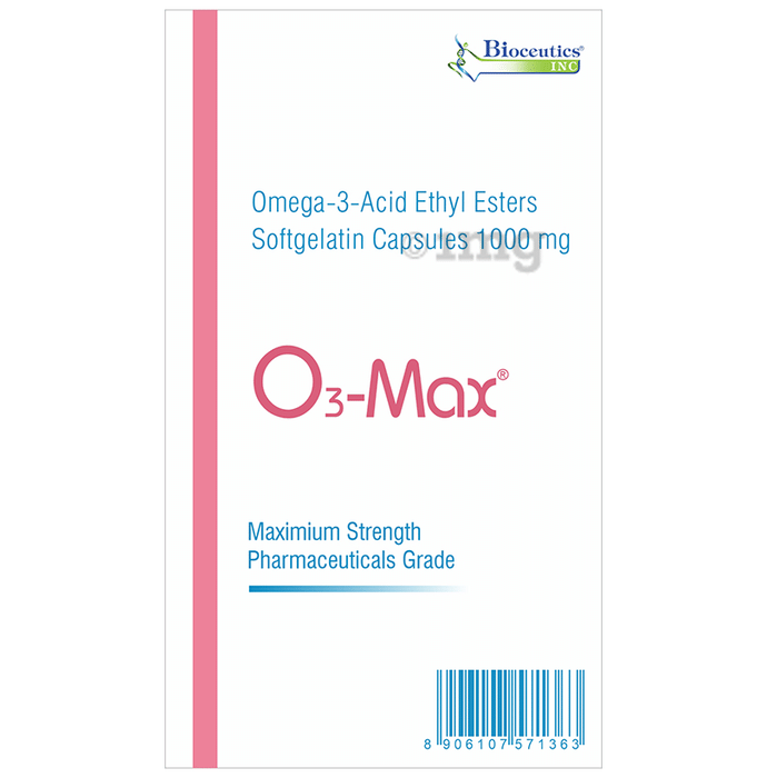 O3-Max Soft Gelatin Capsule