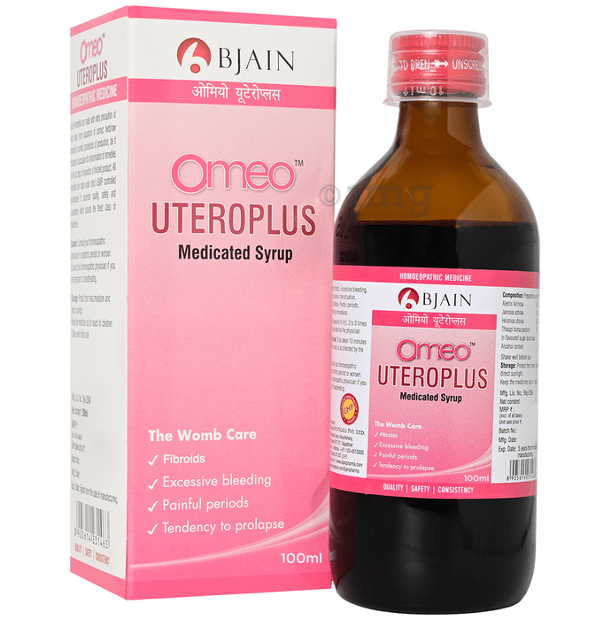 Bjain Omeo Uteroplus Medicated Syrup