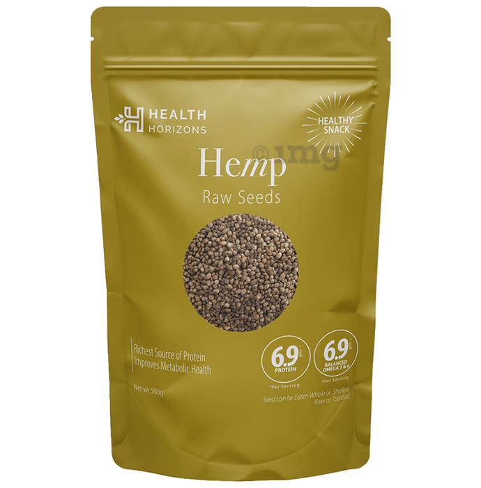 Health Horizons Hemp Raw Seeds | Rich in Protein for Metabolic Health