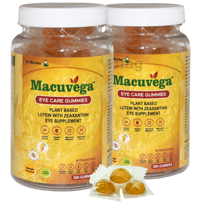 Macuvega Eye Care Gummies (30 Each) Mango