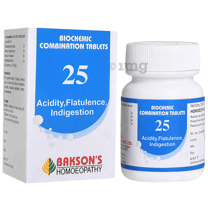 Bakson's Homeopathy Biocombination 25 Tablet