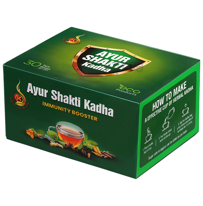 Kirit Ayurveda Ayur Shakti Kadha Tea Bag (2gm Each)